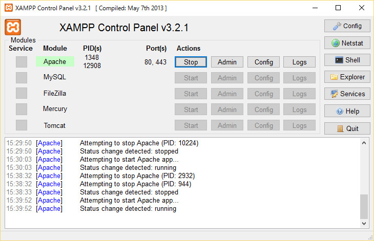 xampp_started